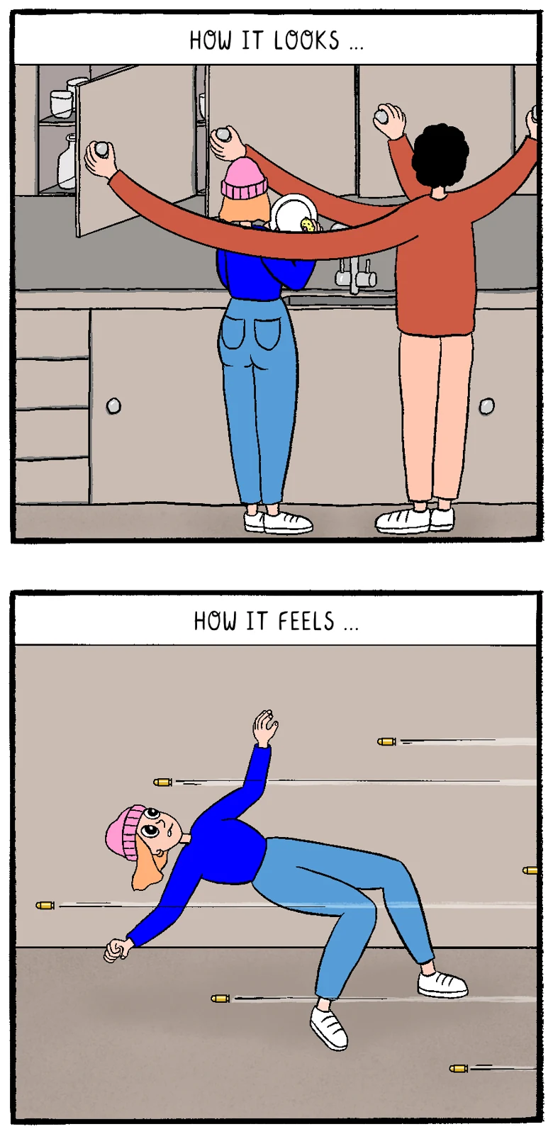 How It Looks vs. How It Feels